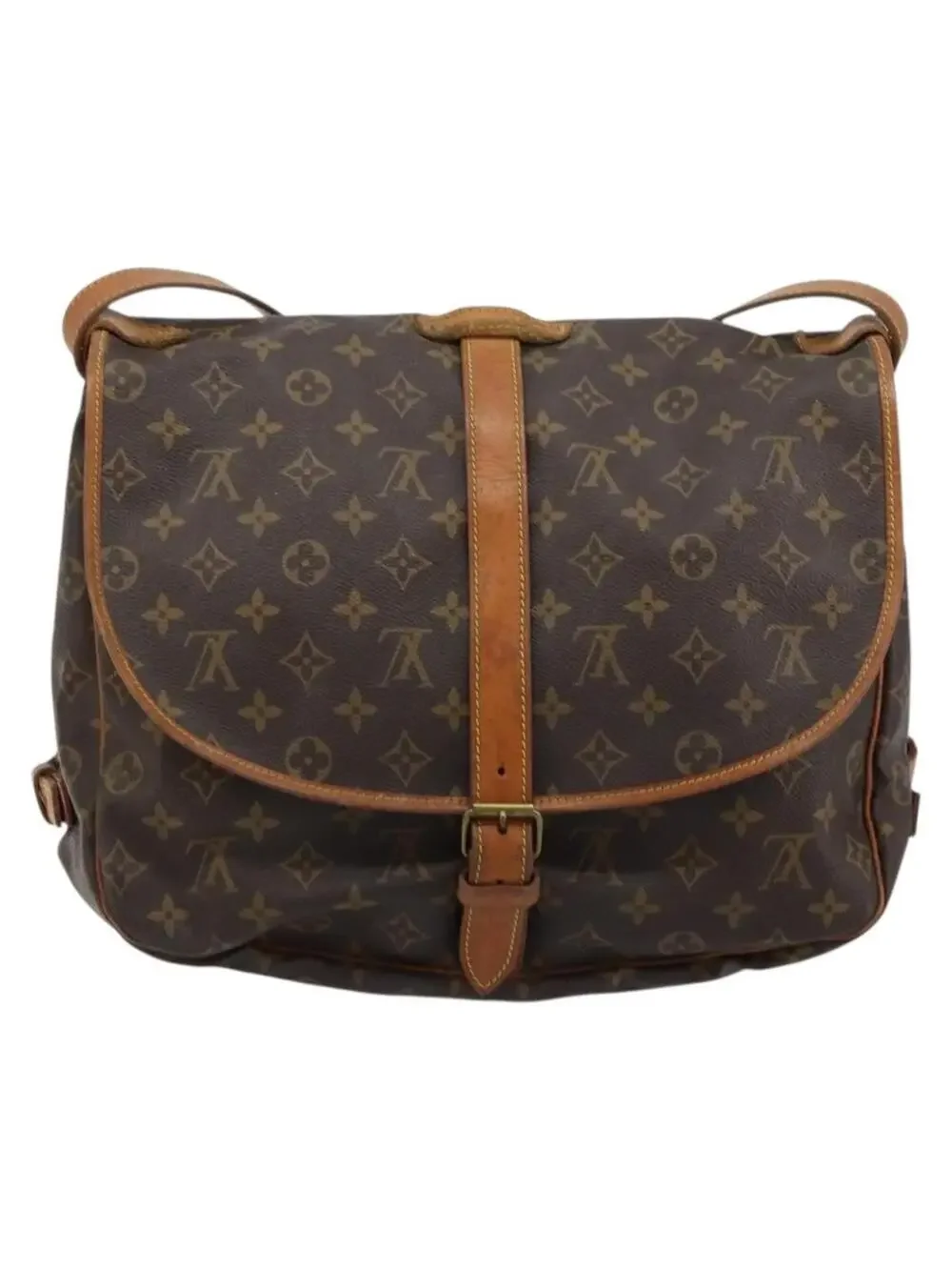 Louis Vuitton Saumur Handbag Canvas 35 #333993L76B